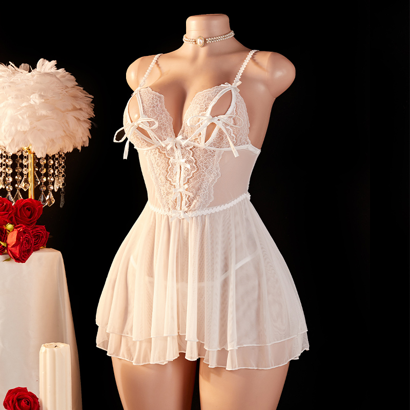 Przezroczysta, seksowna bieliz – Lace Bralette Set recenzja i cena