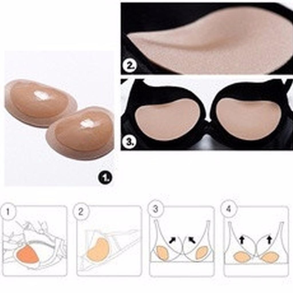 Wielorazowe silikonowe wkładki – Push Up Bra Silicone recenzja i cena
