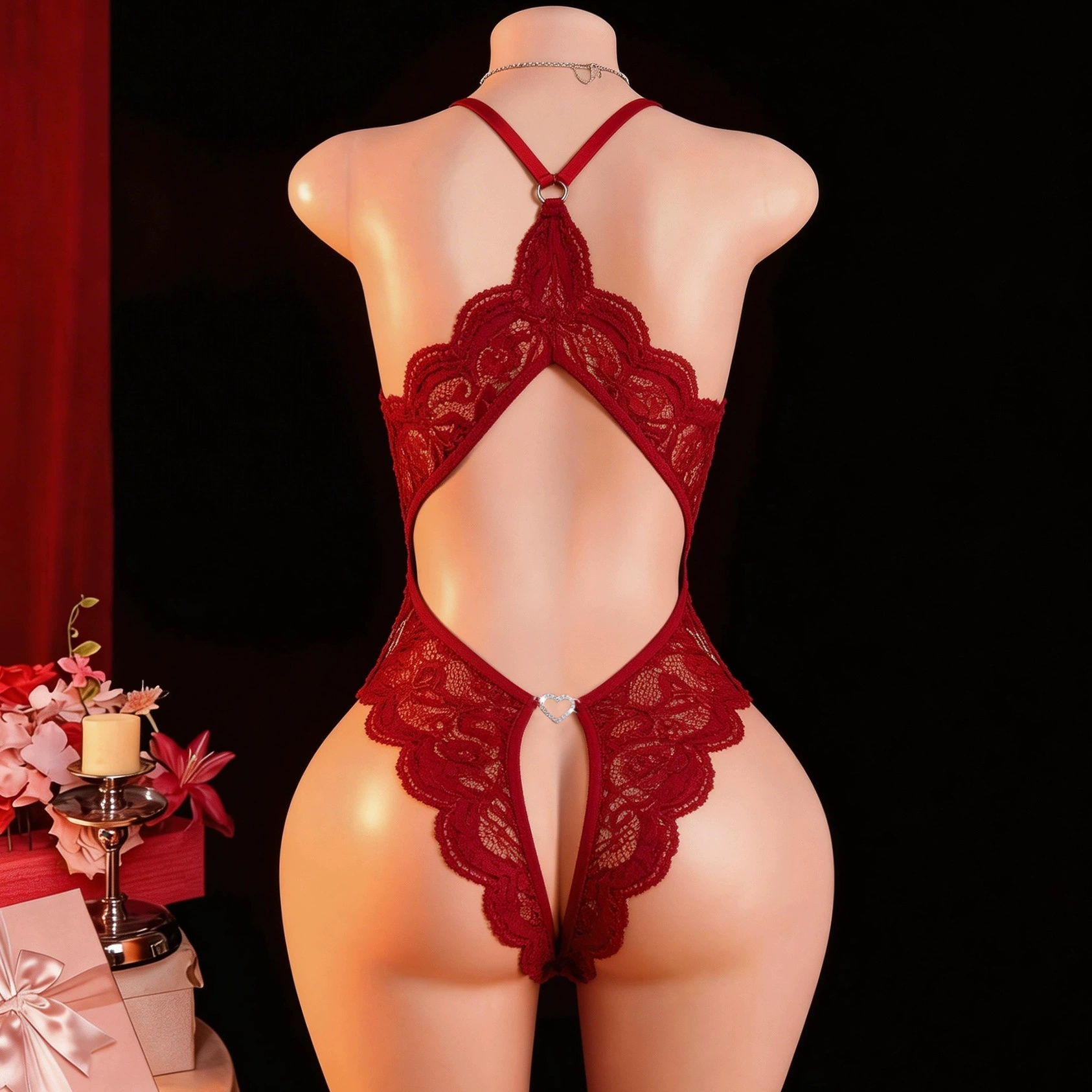 Seksowna bielizna damska, biel – Lace Bralette Set recenzja i cena